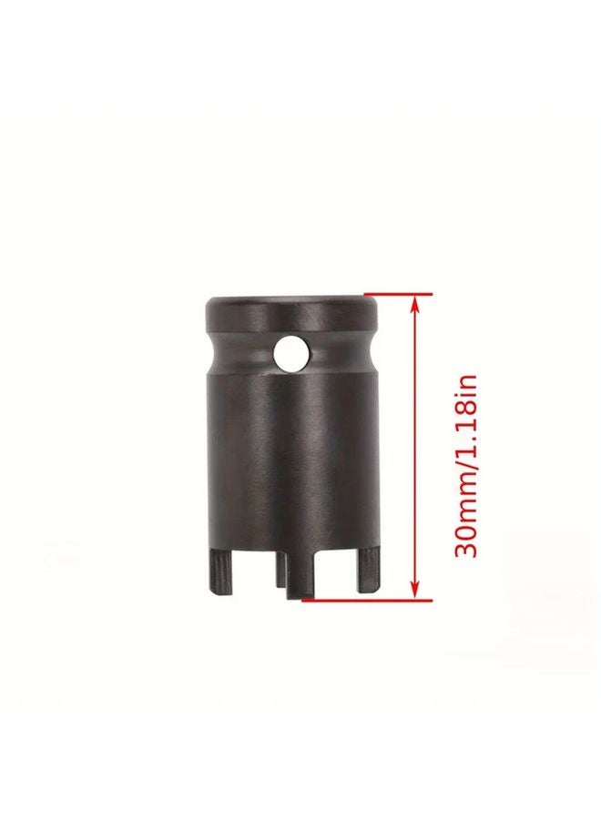 Brown 4 Pin Socket Wrench for Sur Ron Electric Dirt Bike Durable Iron Tool for Lock Nuts Removal - Image 3