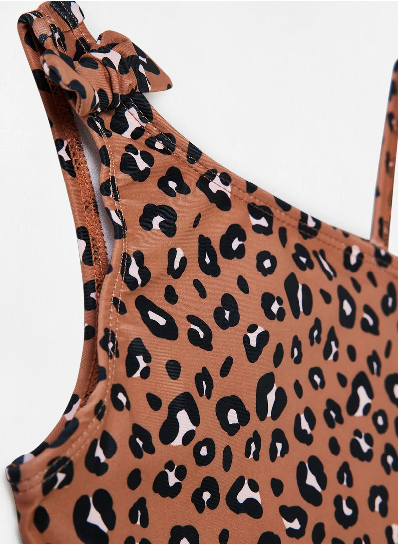 carter's Girls Leopard Print Swimsuit