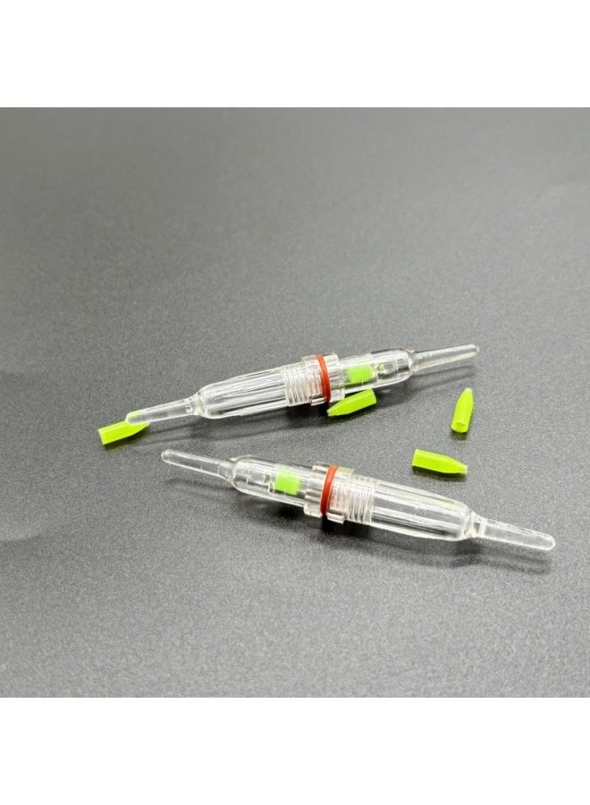 High Quality Supply Double Pointed Underwater Fishing Lamp Fishing Lamp Fishing Lamp Led Fishing Lamp Night Fishing Lamp-Color:Always On Red  - Image 3
