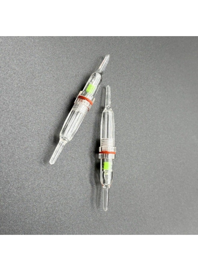 High Quality Supply Double Pointed Underwater Fishing Lamp Fishing Lamp Fishing Lamp Led Fishing Lamp Night Fishing Lamp-Color:Always On Red  - Image 2