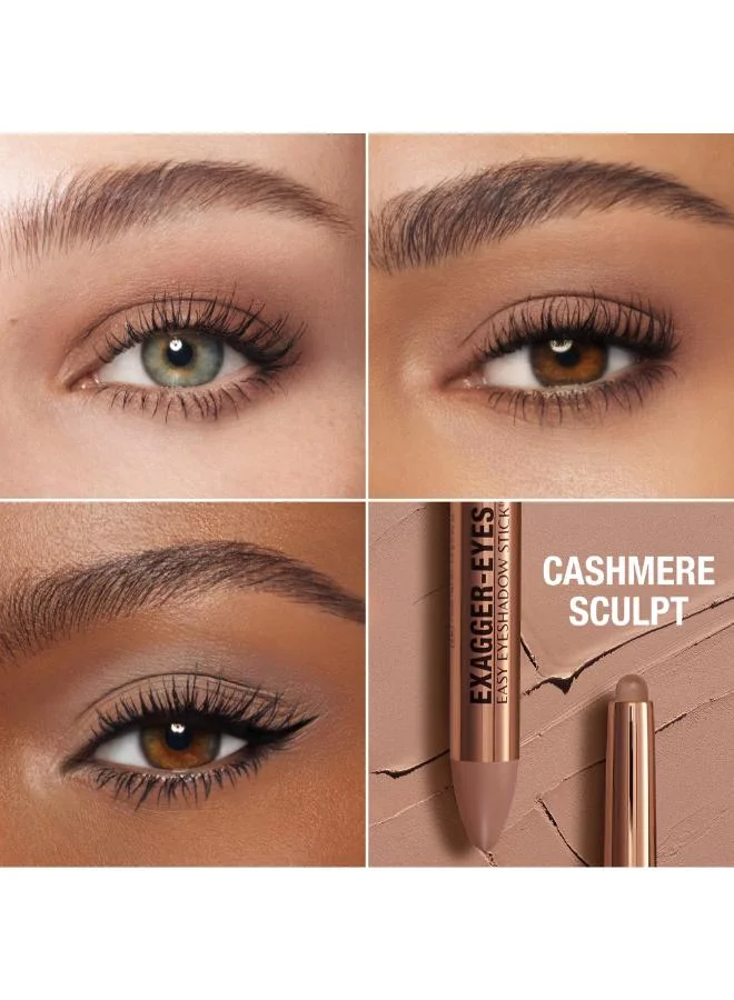 Charlotte Tilbury  EXAGGER-EYES EASY EYESHADOW STICK CASHMERE SCULPT for Women | Best Price UAE
