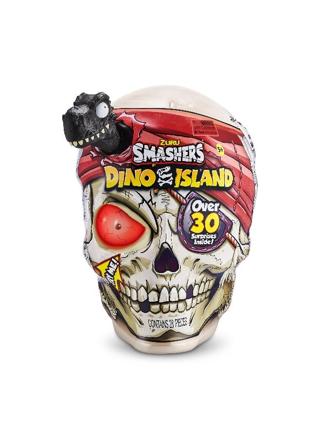 SMASHERS Smasher Giant Skull Dino Island S1_Black with over 30 surprises - Image 1
