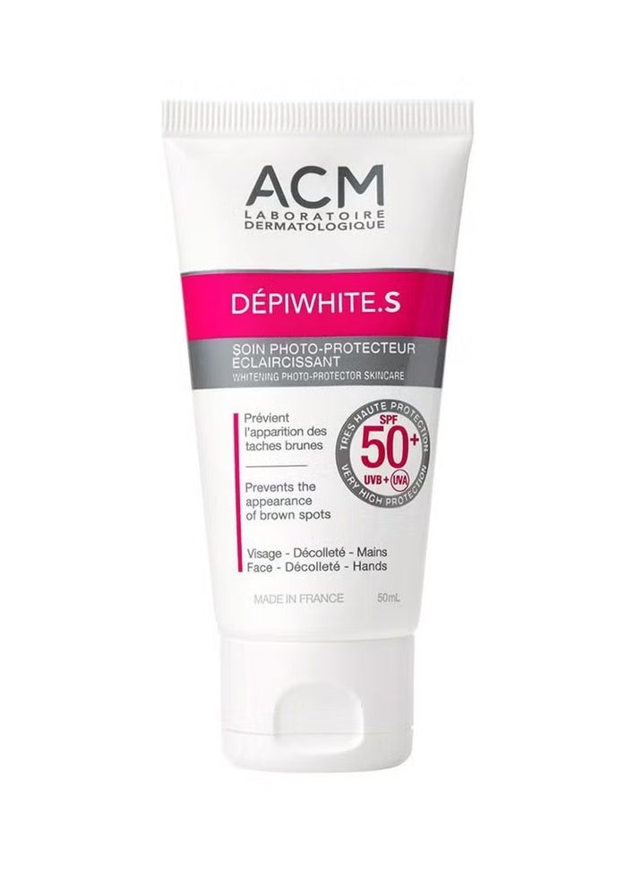 أيه سي أم كريم تبييض البشرة ديبيوايت إس SPF50+ من إيه سي إم، 50 مل 