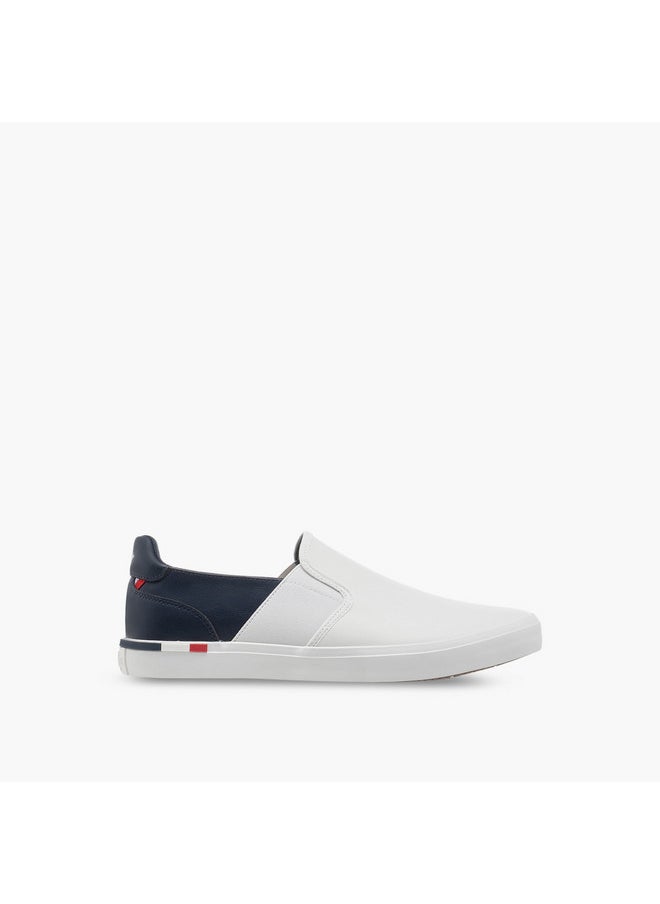 Lee Cooper - Men's Colourblock Slip-On Loafers - PZ-3051 - Image 1