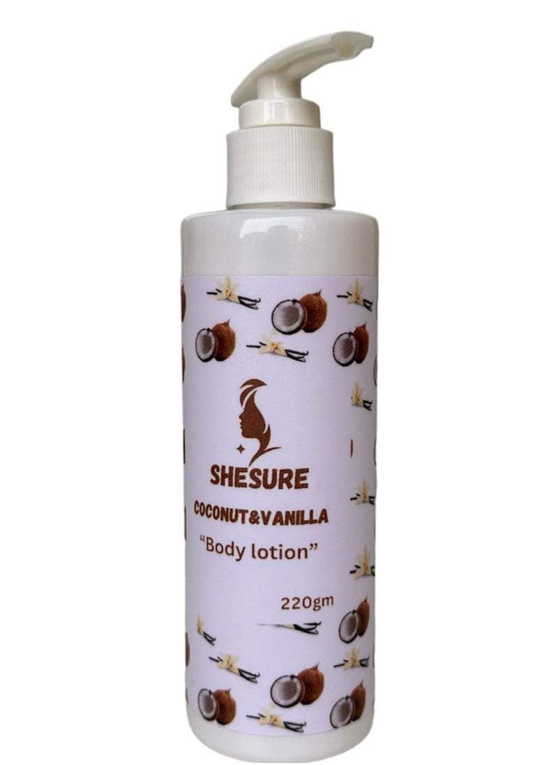 SHESURE - body lotion vanilla&coconut - Image 1
