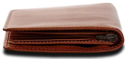 Visconti VCN-20 Secure RFID Blocking Leather Bifold Tall Slim Travel Checkbook Wallet [NEW 2016] - Image 4