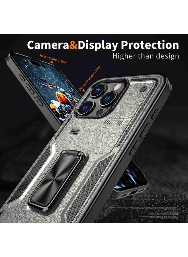 اس-توب جراب لهاتف iPhone 13 مزود بحلقة من البولي كربونات والبولي يوريثان الحراري الهجين - Image 5