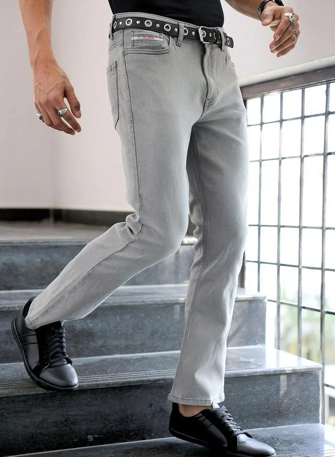 The Indian Garage Co  Men Bootcut Mid Rise Stretchable Jeans for Men | Best Price UAE