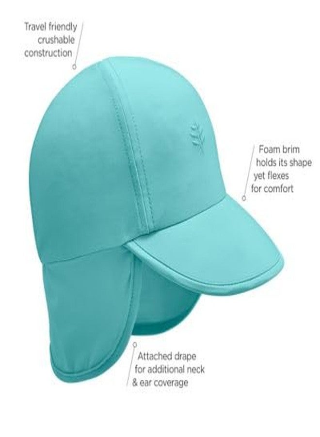 Coolibar Baby's All Sport Hat - UPF 50+ Sun Protection - Splashy in White - Image 2