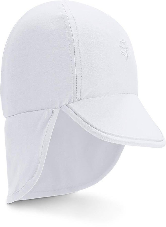 Coolibar Baby's All Sport Hat - UPF 50+ Sun Protection - Splashy in White - Image 1