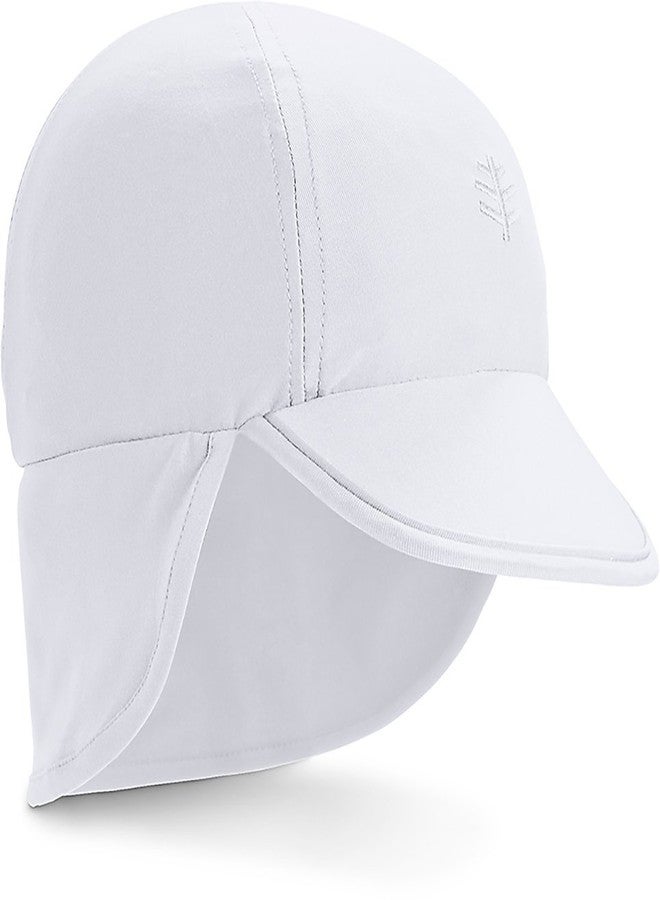 Coolibar Baby's All Sport Hat - UPF 50+ Sun Protection - Splashy in White - Image 4