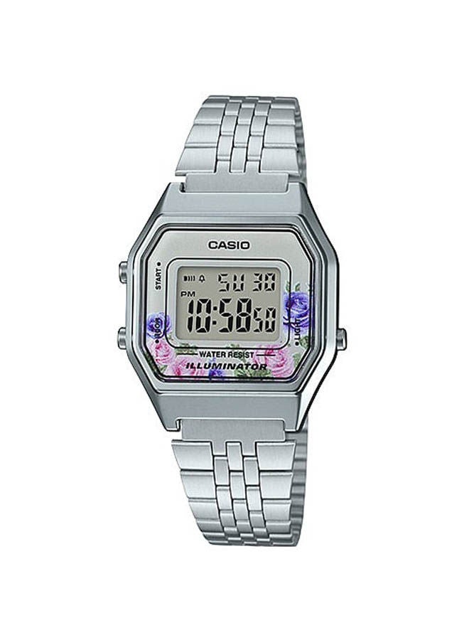 كاسيو ساعة يد من ستانلس ستيل رقمي LA680WA-4CDF - Image 1