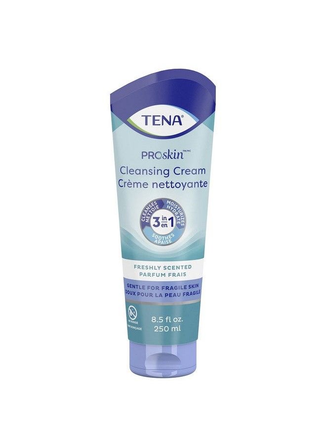 Tena كريم التنظيف بروسكين الخالي من العطور 8.5 أونصة سائلة  - Image 1