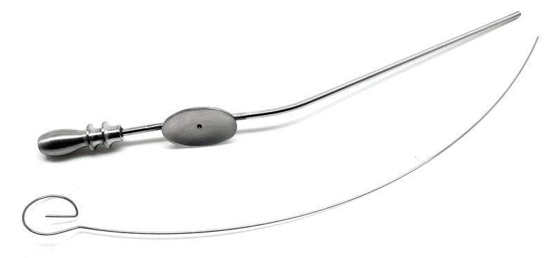 SUPERIOR INSTRUMENTS 10 Pcs ENT Baron Curved Tube 5fr Size 1.7mm Stainless Steel Upgraded Superior Implant Instruments - Image 2