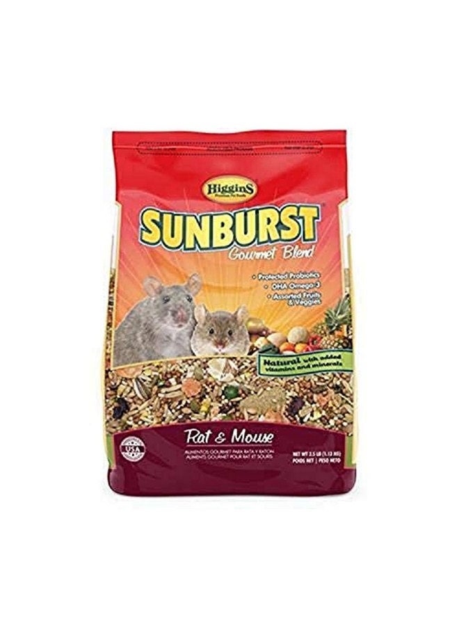 Higgins Sunburst Gourmet Rat & Mouse Food 2.5Lb, Large (466047)