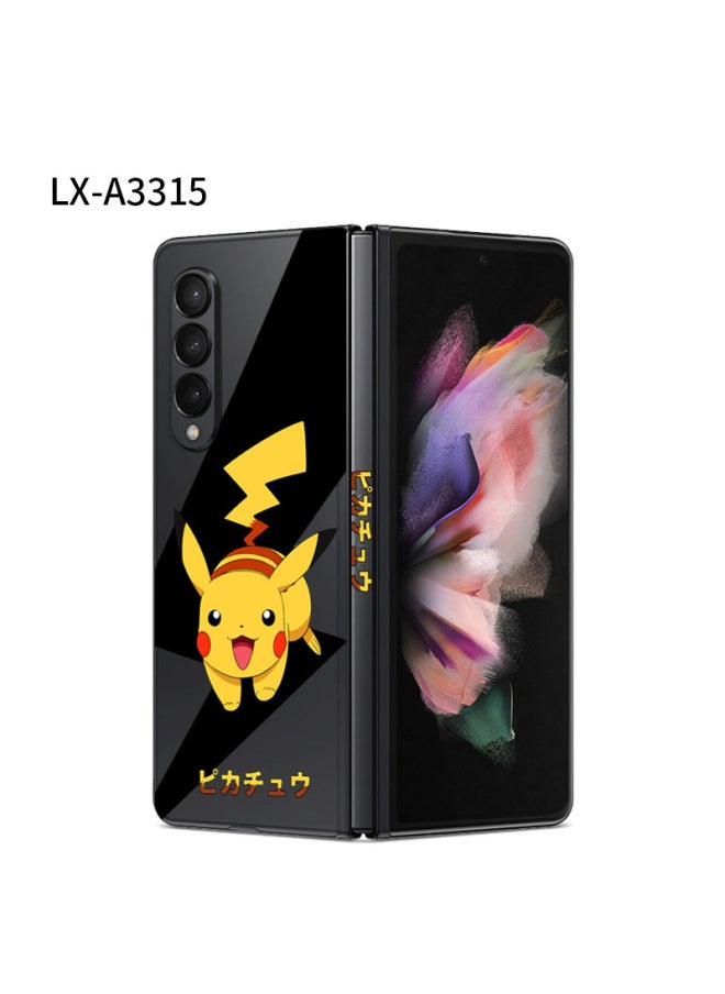 Generic For Samsung Fold3/4 All-inclusive Transparent Sticker Back Sticker W22 Sticker Personalized Color Sticker Folding Screen Fold2 Transparent-Color:LX-A3315-Dimensions:For Samsung Fold4 (color Through 3m)  - Image 1