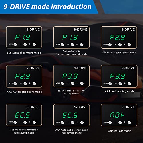 HPEVA 9Drive Throttle Response Controller Compatible with BMW 2002+ HYUNDAI Genesis 2009+,Genesis Sedan 2010+,Genesis Equus2009-2016,Genesis Coupe2009-2014,for LAND ROVER Range Rover(L322)2002-2012(875) - Image 3