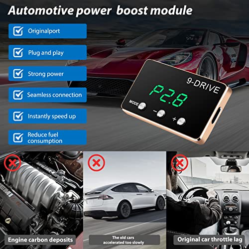 HPEVA 9Drive Throttle Response Controller Compatible with BMW 2002+ HYUNDAI Genesis 2009+,Genesis Sedan 2010+,Genesis Equus2009-2016,Genesis Coupe2009-2014,for LAND ROVER Range Rover(L322)2002-2012(875) - Image 5