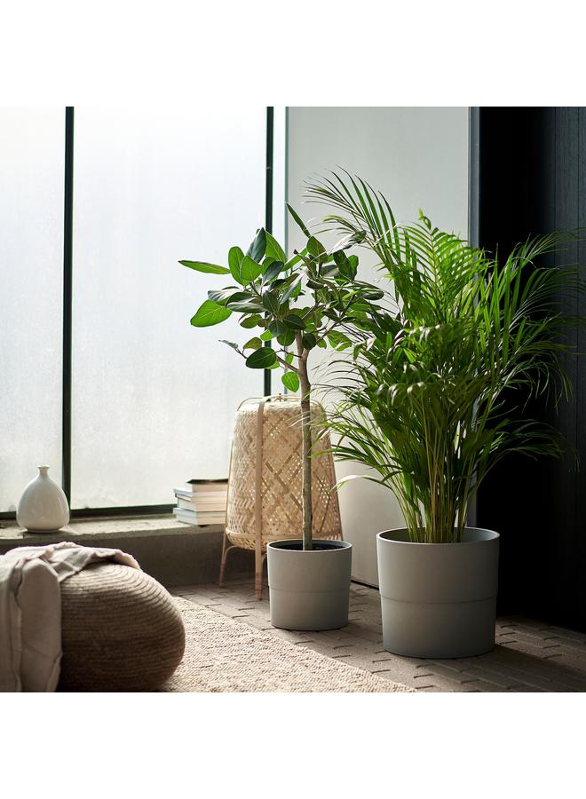 Zaboon Plant Pot, In/Outdoor Grey, 24 Cm - Image 3