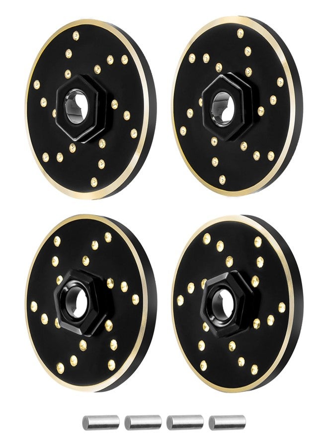 LRFHL RC Brass Wheel Weights Brass Wheel Hex Adapter Counterweight RC Upgrade Parts for 1/32 Redcat Ascent-32 - Image 1