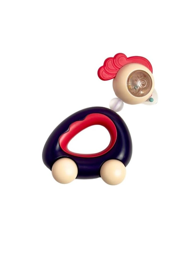 turtees Baby Rattle with soft sound for soothing baby toys BPA Free - Image 1