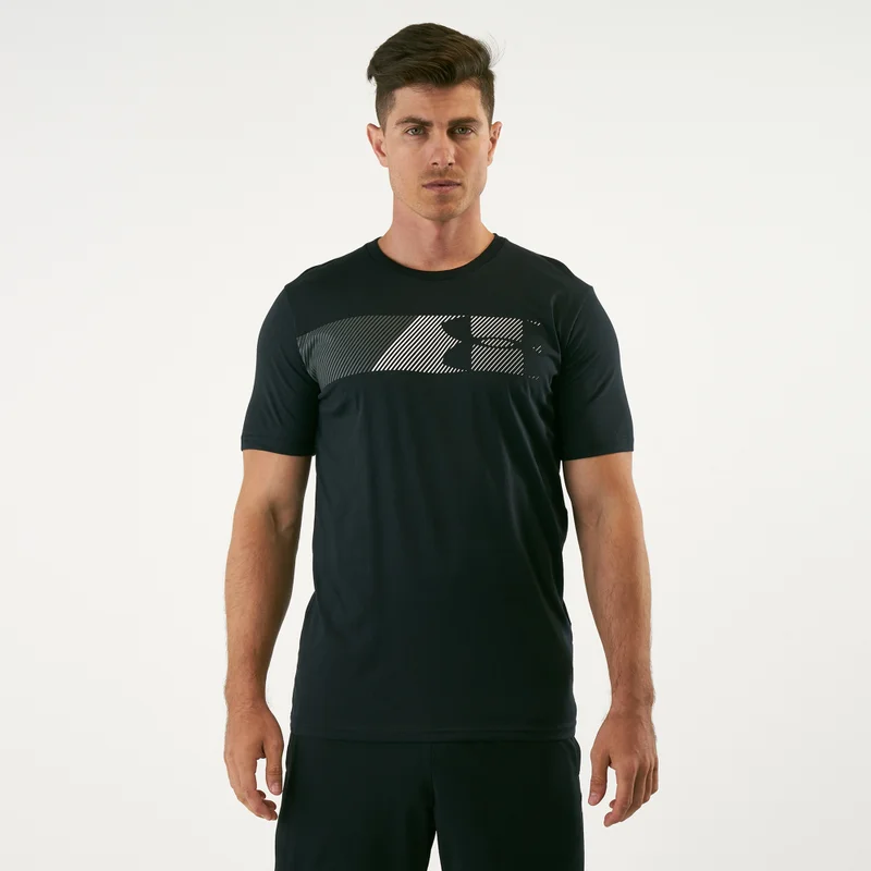 اندر ارمر تيشيرت رياضي رجالي بشعار