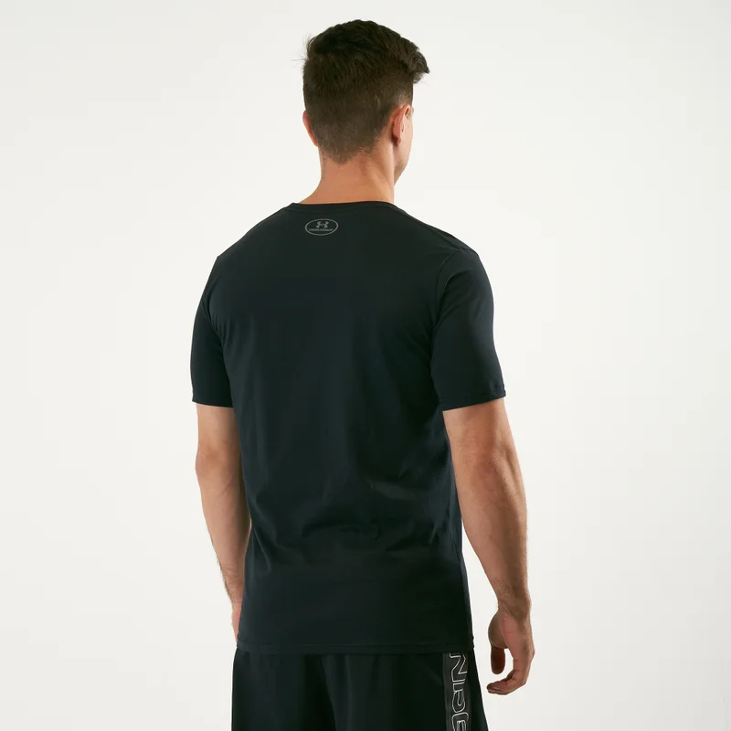 اندر ارمر تيشيرت رياضي رجالي بشعار