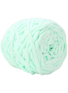 MileMelo 2-Piece Knitting Wool Yarn,Knitting Yarn Coarse Yarn for Crochet, Soft Chunky Yarn for Projects Making Plush Balls Handmade Bags Sweaters Shoes Hats Blankets Scarves Green  - Image 4