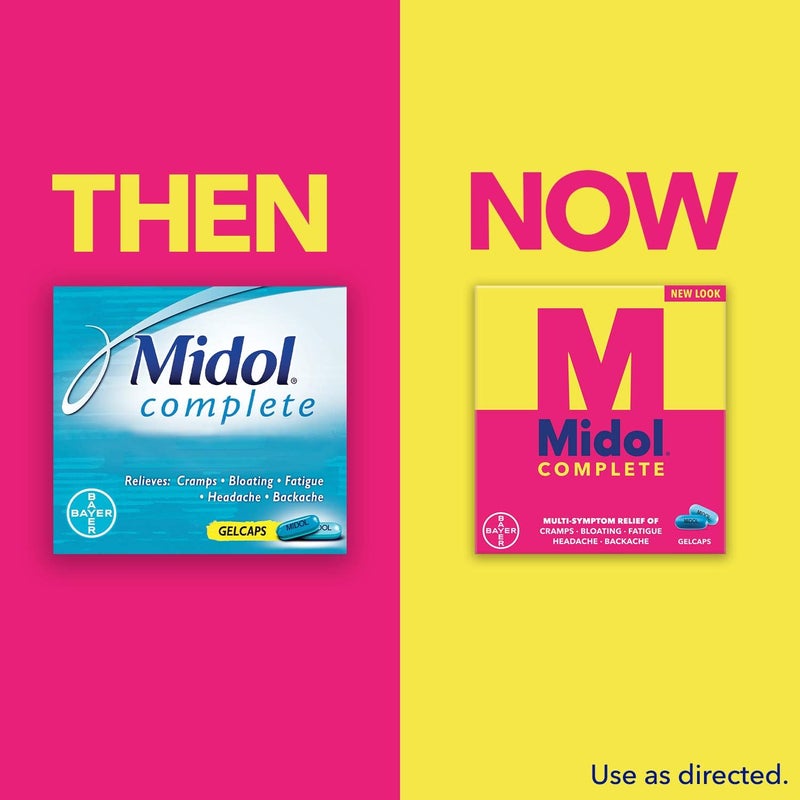 Midol Menstural Complete Gelcaps 24 ct - Image 5