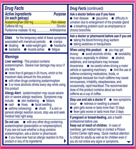 Midol Menstural Complete Gelcaps 24 ct - Image 3