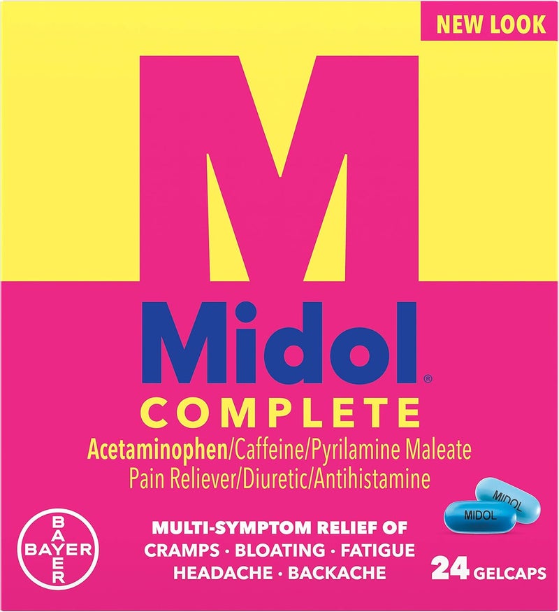 Midol Menstural Complete Gelcaps 24 ct - Image 1