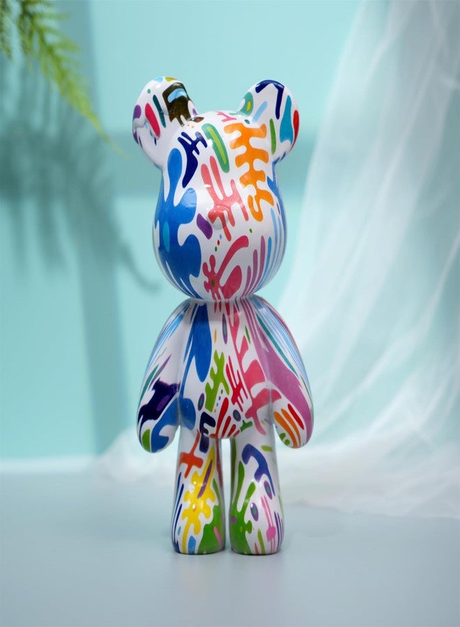 Coniuty Resin Bear Statue Decor for Home, Animal Sculpture Ornament for Indoor Room (Type E) - Image 1