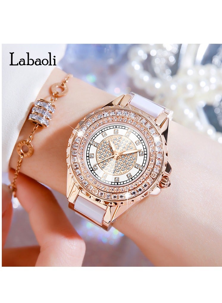 Labaoli Women's Fashion Diamond Inlaid Watch - Image 2