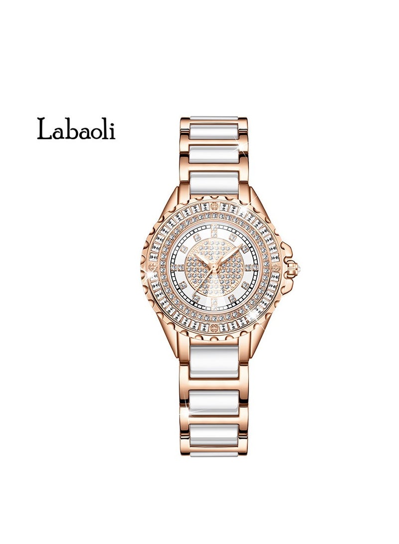 Labaoli Women's Fashion Diamond Inlaid Watch - Image 1