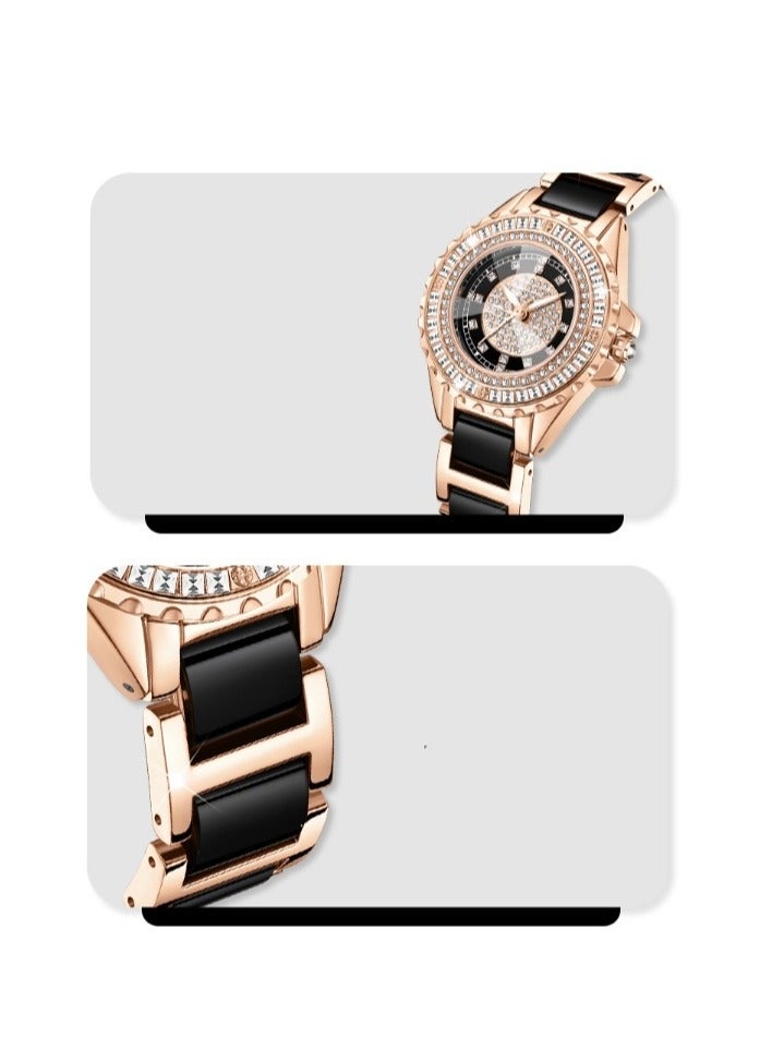 Labaoli Women's Fashion Diamond Inlaid Watch - Image 3