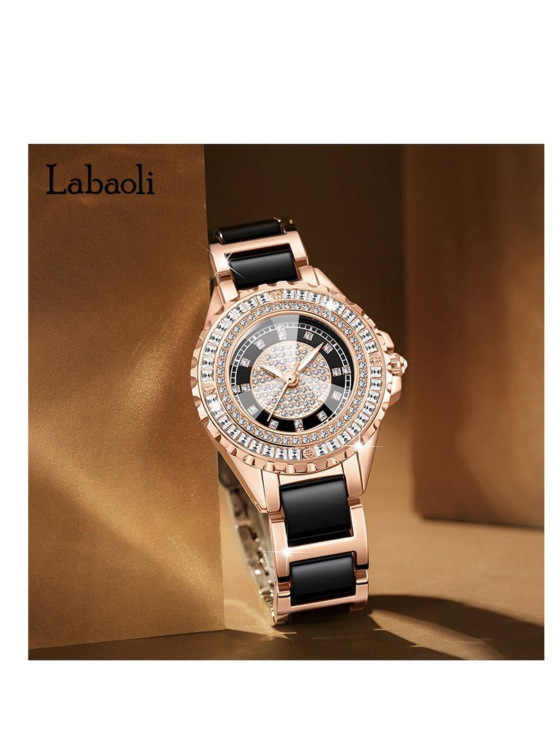 Labaoli Women's Fashion Diamond Inlaid Watch - Image 5