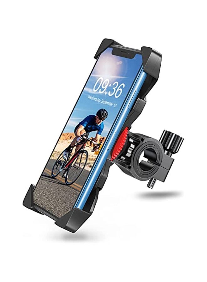 Generic Bicycle Mobile Stand 360 ° Rotation  Anti-Vibration】 Universal Motorcycle Mobile Holder Bicycle Mobile Phone Holder Compatible With Iphone 14 Pro Max/14 Pro/13 Pro/Samsung - Image 1