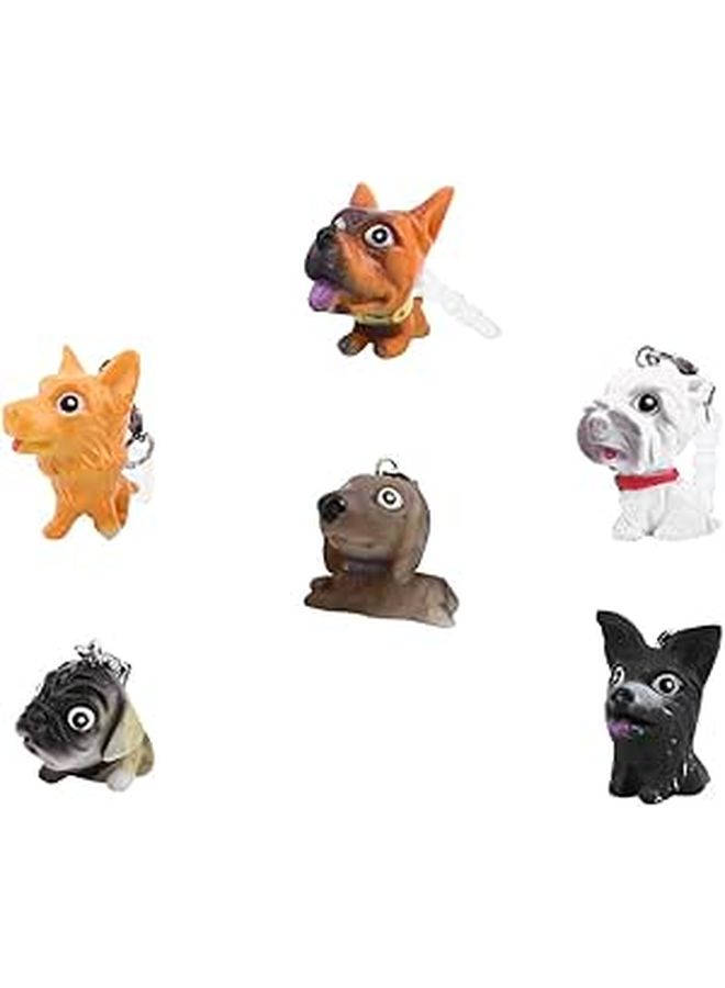 6Pcs 3 5mm Cartoon Dog Anti Dust Plugs For Smartphones Universal Dustproof Accessories Random Style Color - Image 1