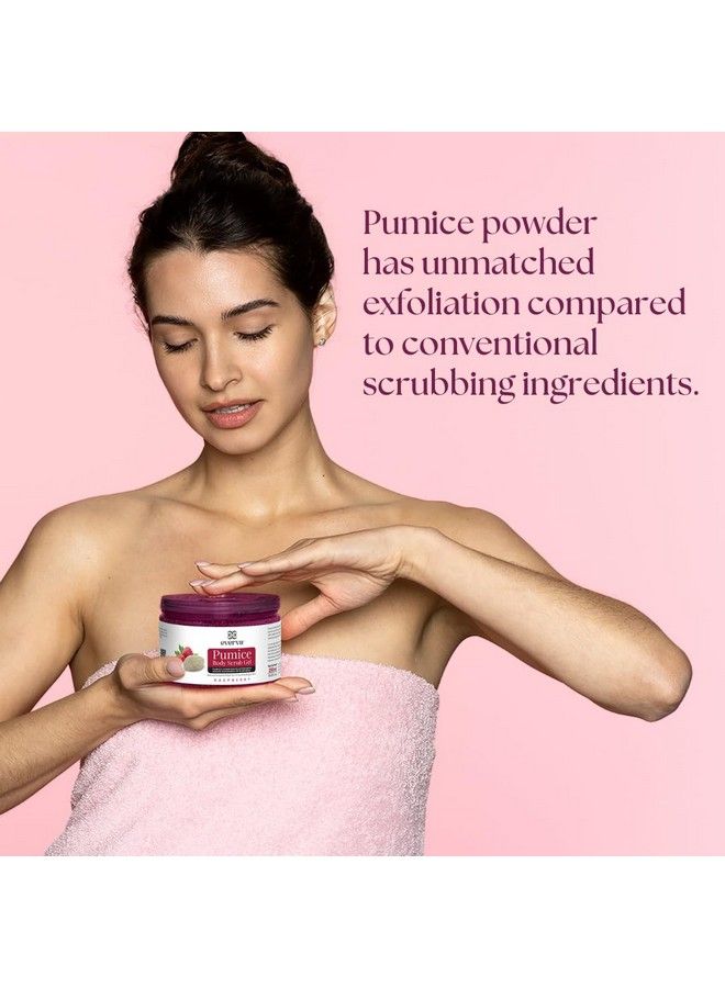 everva Pumice Body Scrub Gel With Added Goodness Of Aloe Vera And Raspberry 250 Ml. - Image 4