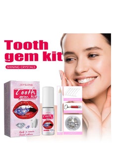 SYOSI Tooth Jewelry Decor,Professional DIY Tooth Gem Kit with Curing Light and Glue,Removable DIY Teeth Jewelry Gems Kit for Women Girls  - Image 2