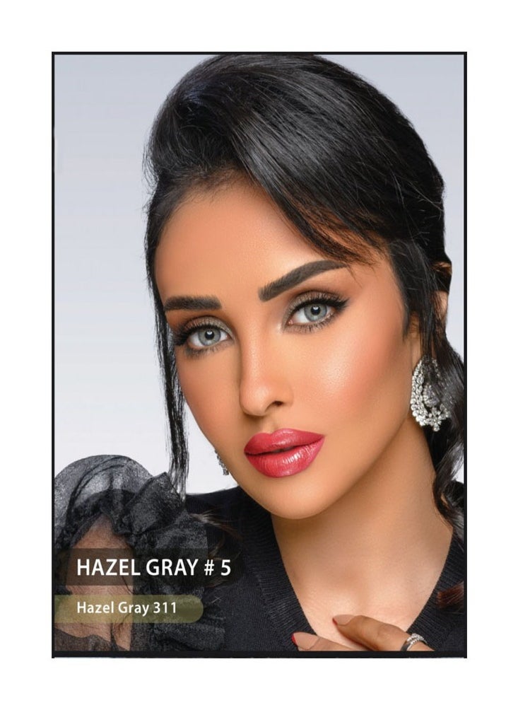 سندريلا ايز - عدسات عيون - هيزل جراي 5 (2 قطعة) - Image 1