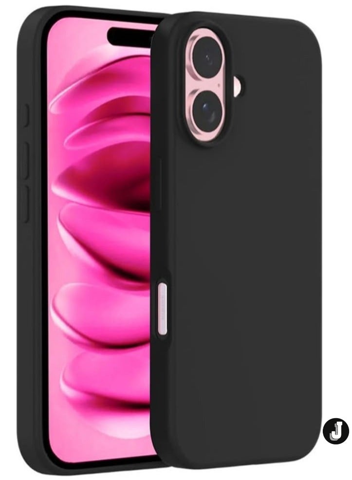JAJEEK "New Liquid Silicone Case for iPhone 16 – Ultra Slim Design, Soft Anti-Scratch Microfiber Lining & Drop Protection" - Image 1