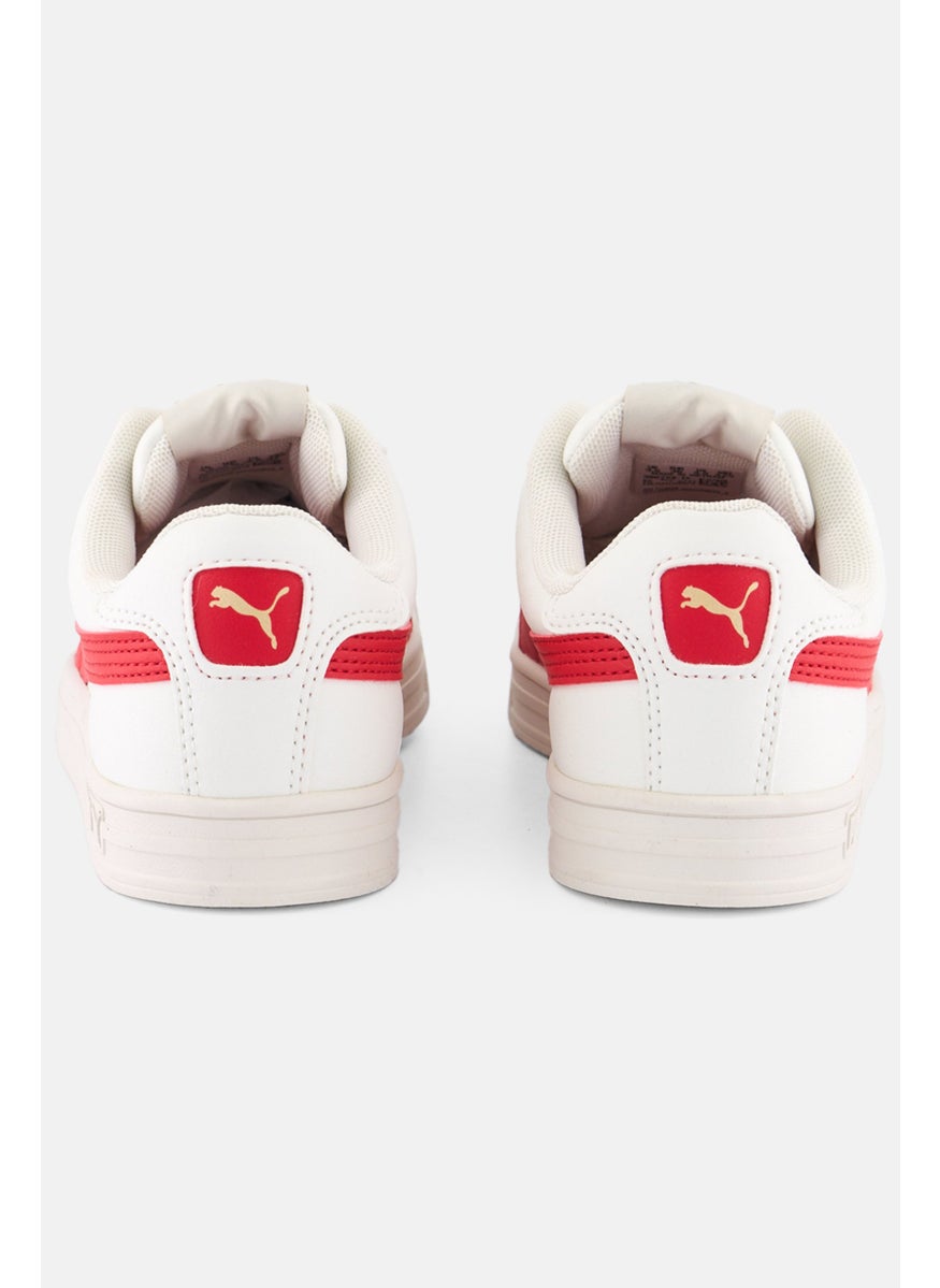 PUMA Kids Boy Lace Up Training Shoes, White  - Image 2