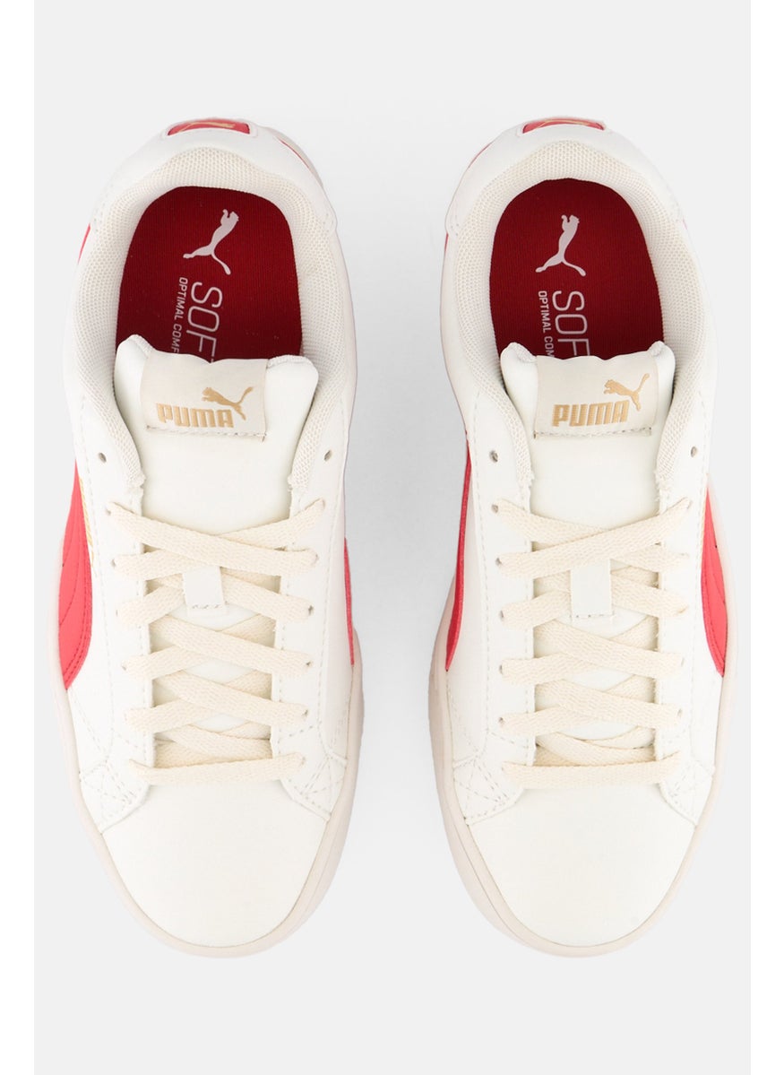 PUMA Kids Boy Lace Up Training Shoes, White  - Image 3