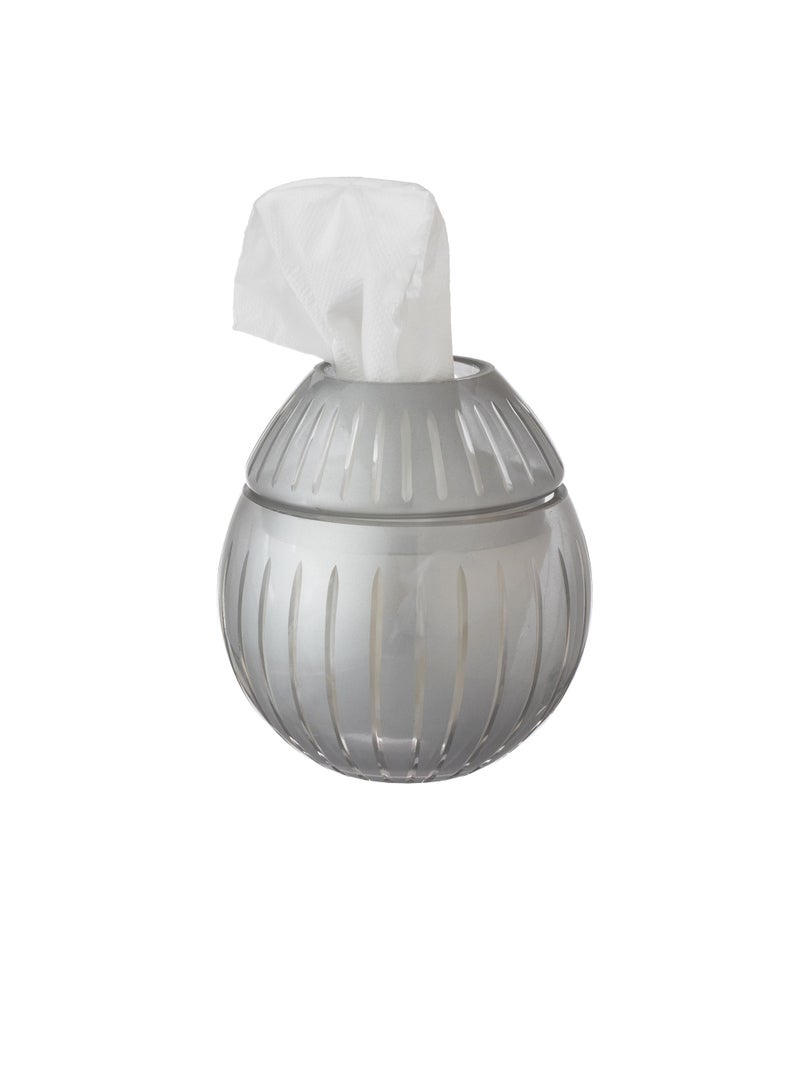 byblos Silver Crystal Tissue Box - Image 1