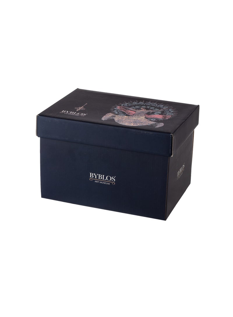 byblos Silver Crystal Tissue Box - Image 3