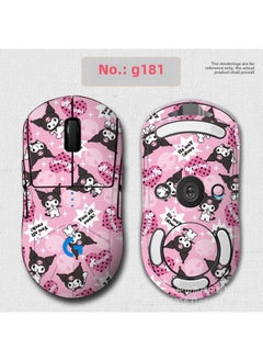 Anti-slip Mouse Stickers Logitech GPW One Or Two Generation GPROX Special All-inclusive Sweat-absorbent Anti-sweat Hand Stickers Lizard Skin-Color:GPW Generation [181]]