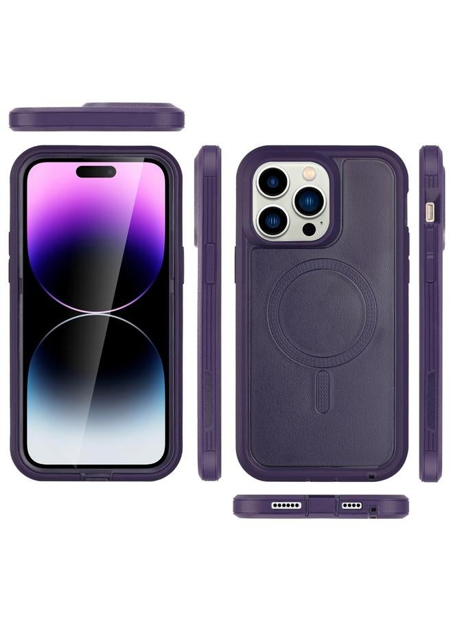 اس-توب جراب لهاتف iPhone 15 Defender Series XT MagSafe مغناطيسي PC + جراب هاتف مقاوم للصدمات من مادة TPU - Image 2