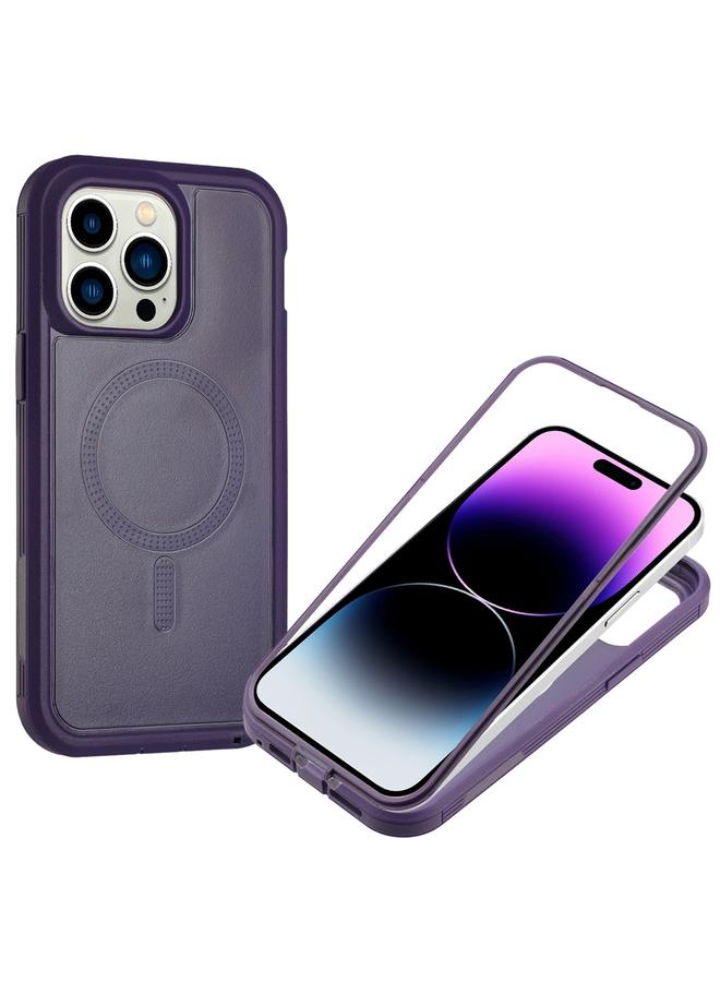 اس-توب جراب لهاتف iPhone 15 Defender Series XT MagSafe مغناطيسي PC + جراب هاتف مقاوم للصدمات من مادة TPU - Image 3