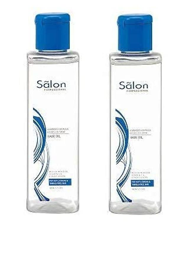 Modicare زيت شعر مغذي ولامع احترافي من صالون مع زيت اللوز وفيتامين E وبلسم 100 مل (عبوة من 2) - Image 3